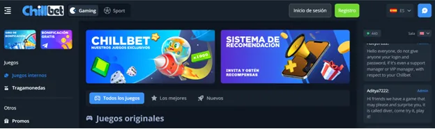 Presentación del juego