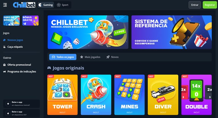 Catálogo de juegos